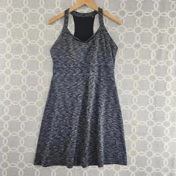 MPG Mondetta High Neck Racerback Fit & Flare Tank Dress L - Picture 1 of 11